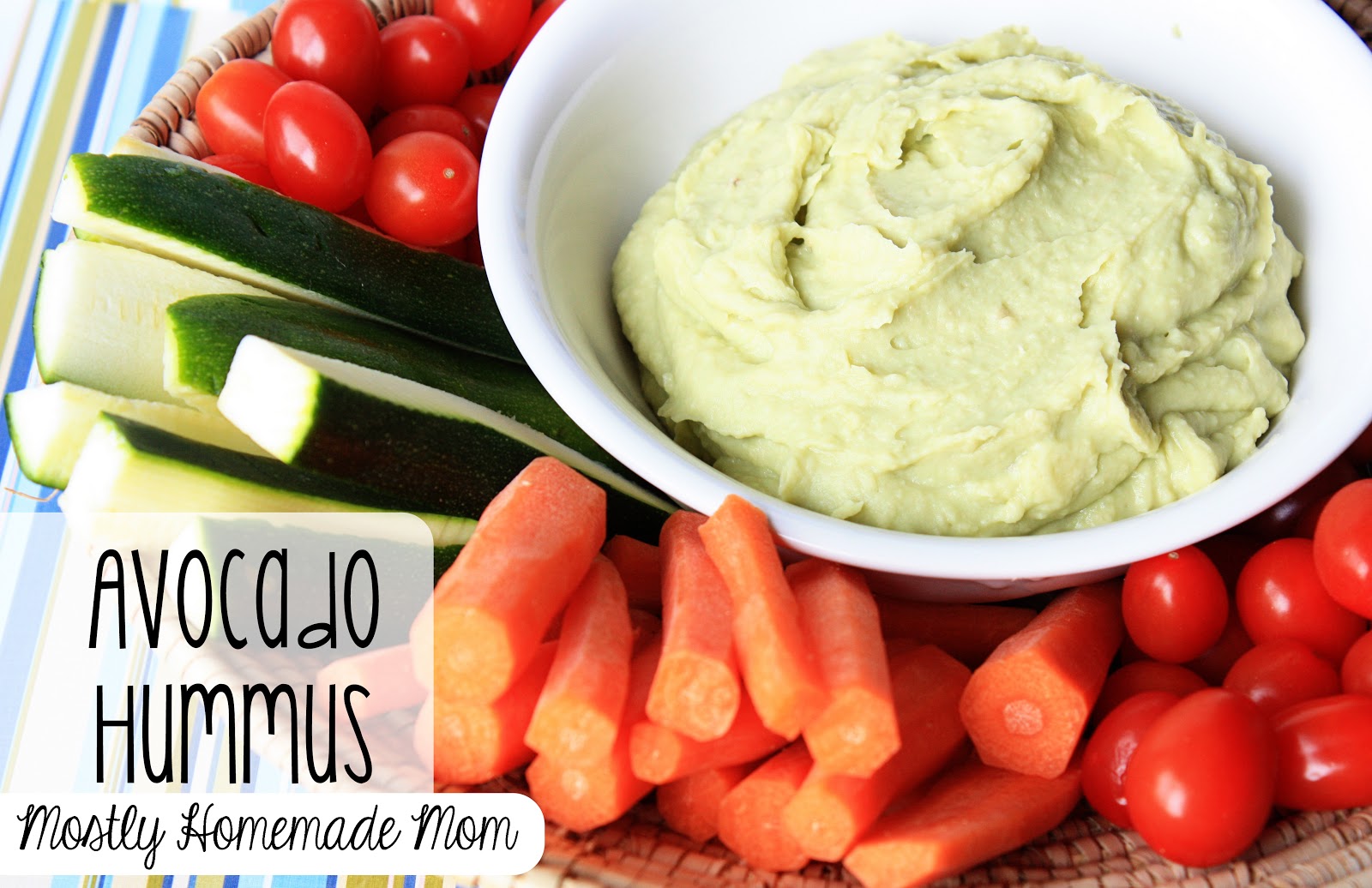 Avocado Hummus Mostly Homemade Mom