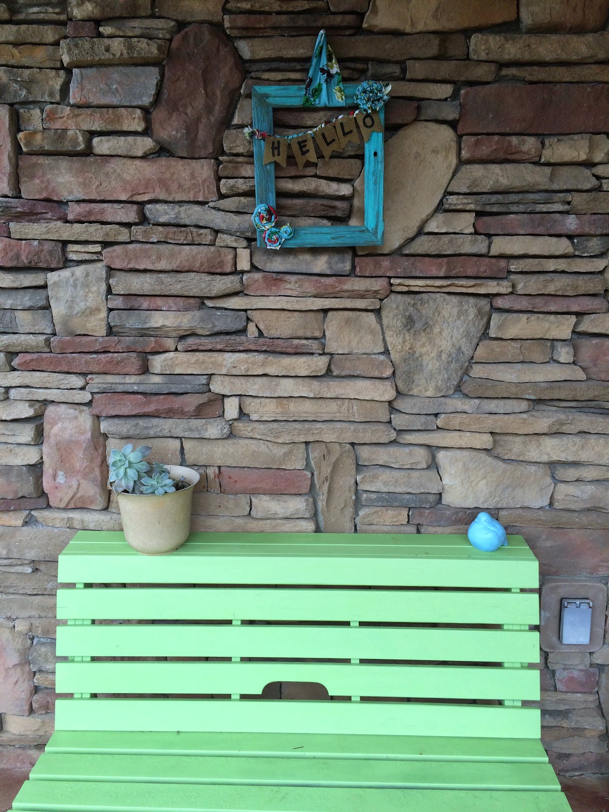 Cut Now, Measure Later Picture Frame Front Door Decor