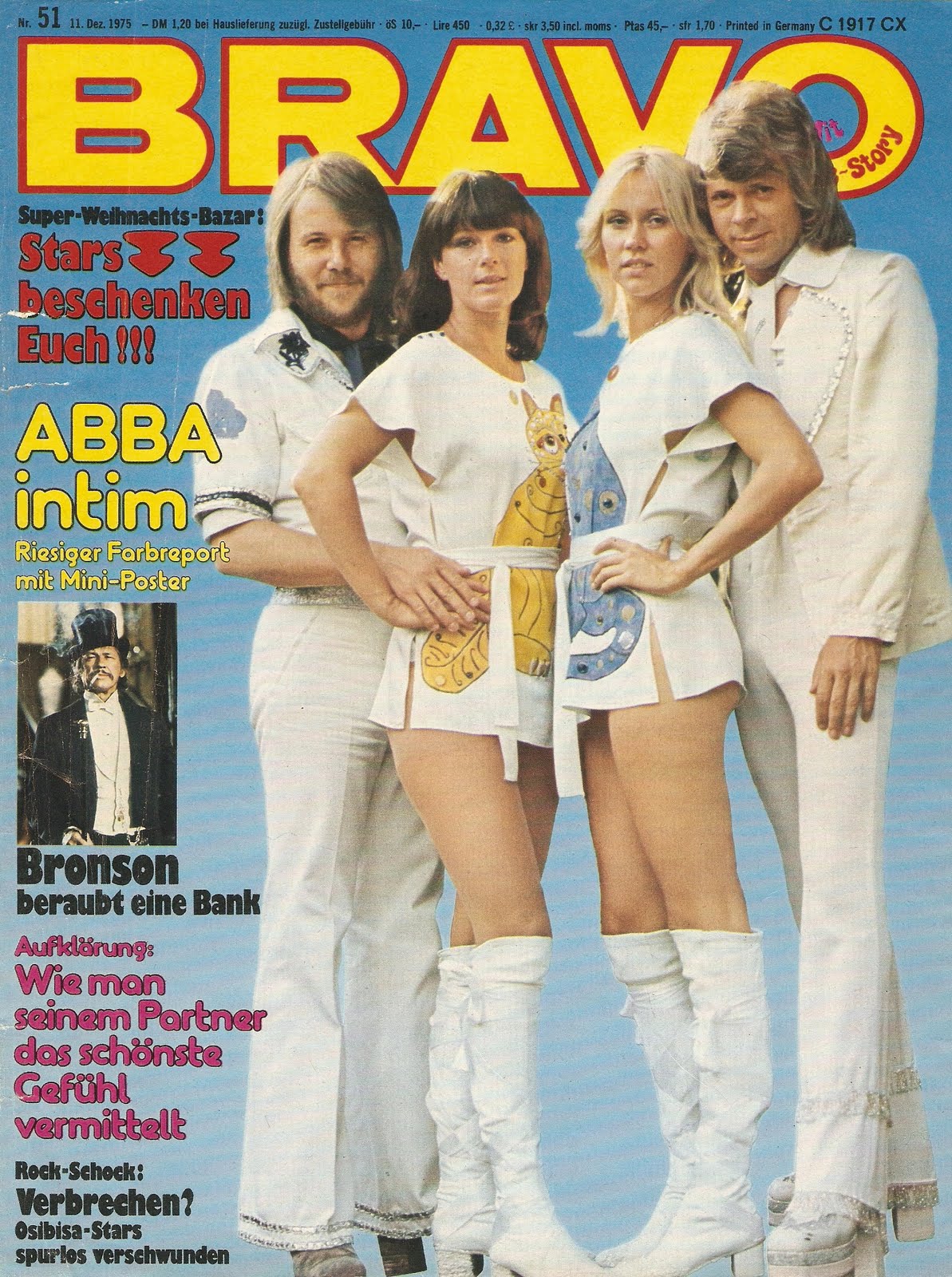 ABBA The Articles: Bravo, 1975: Everything about the currently most popular group in the world: ABBA ABBA The Articles: Bravo, 1975: Everything about the currently most popular group in the world: ABBA