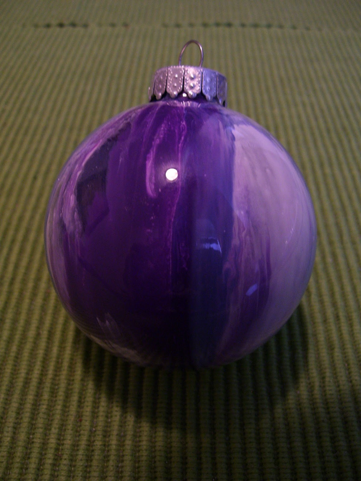 Apartment To Apartment PaintSwirled Ornaments