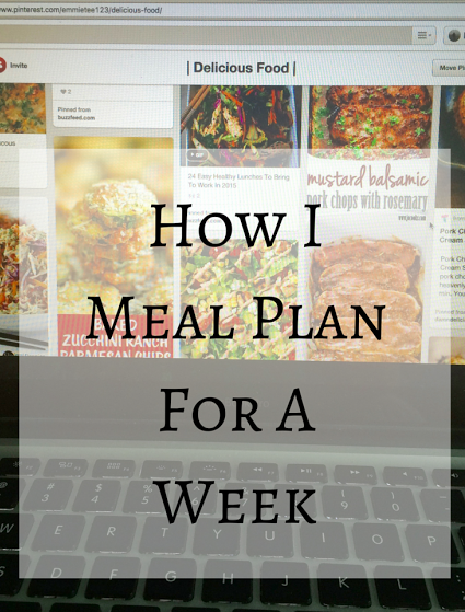 How I Meal Plan- postgradandgingham.blogspot.com How I Meal Plan- postgradandgingham.blogspot.com
