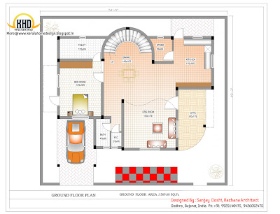 Duplex Ground Floor Plan Online - 290 Sq M (3122 Sq. Ft.) - February 2012