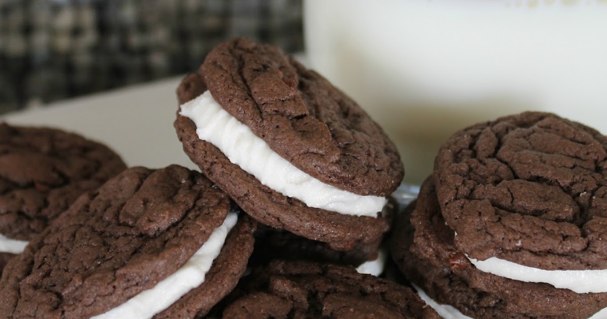 Cook and Craft Me Crazy Homemade Cake Mix Cookie Oreos