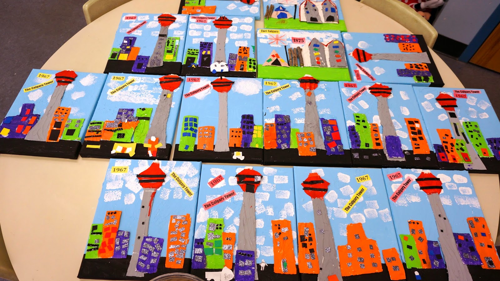 that artist woman Calgary Tower and Fort Calgary Art Projects