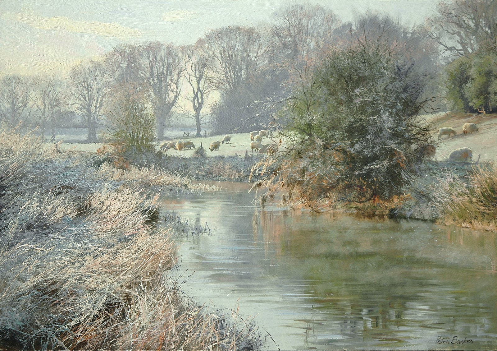 Peter Barker's Palette Three commissioned paintings