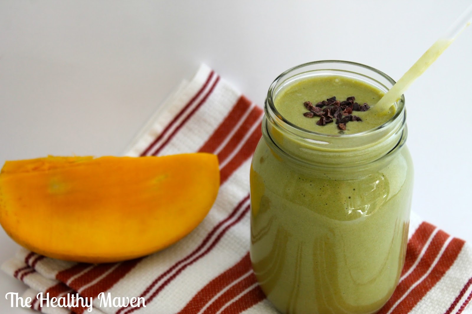 Mango Matcha Green Tea SmoothieThe Healthy Maven
