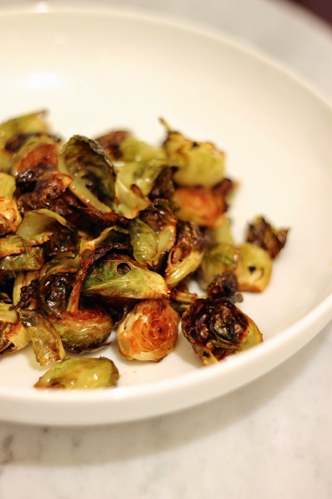 Ginger Soy Brussels Sprouts + Life Lately