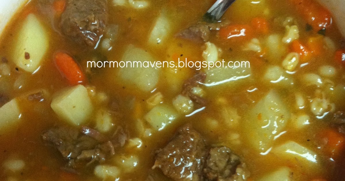 Mormon Mavens in the Kitchen Quick and Easy Beef Stew Soup