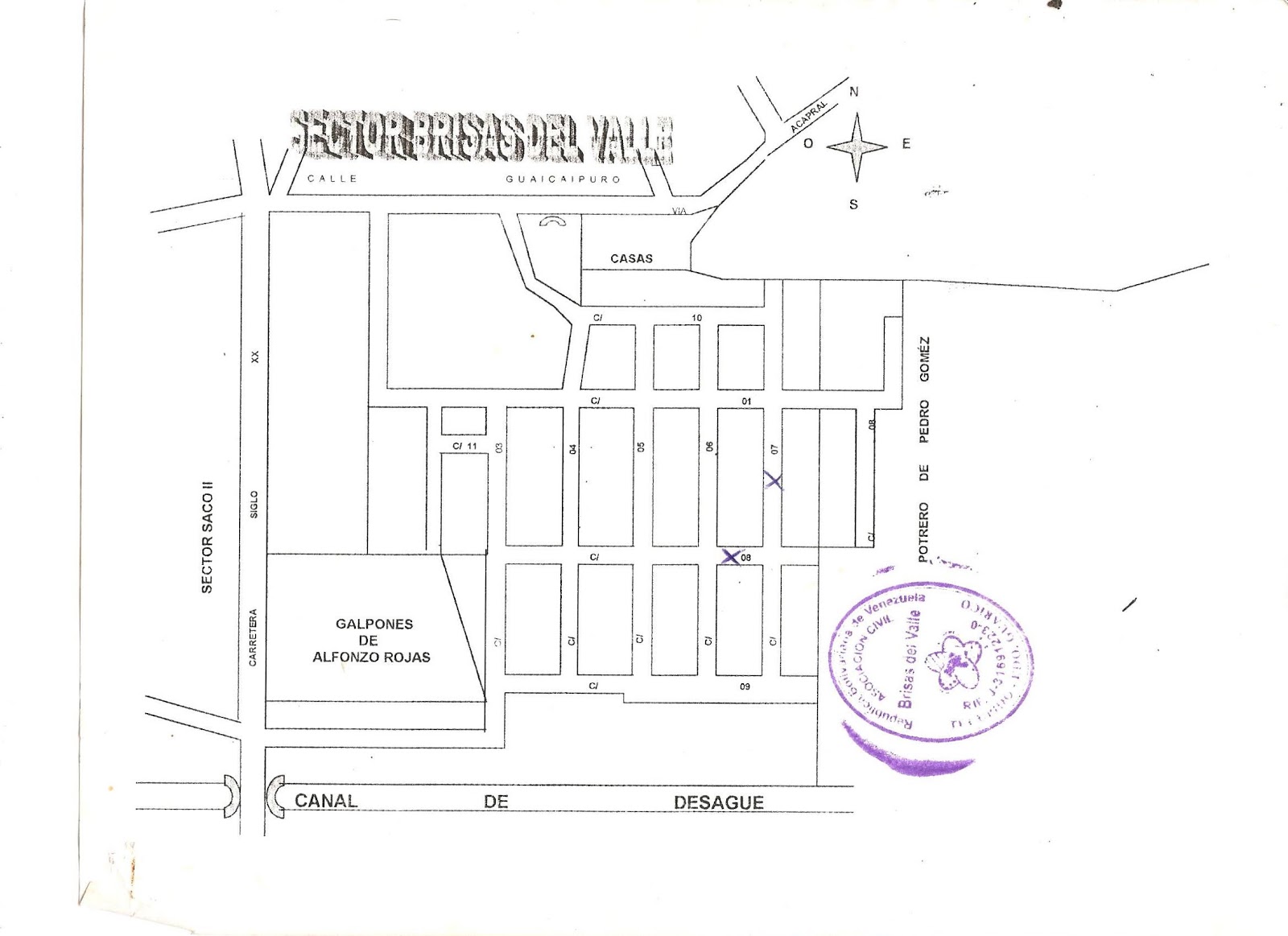 Solo sé que no sé nada... Croquis de Brisas del Valle (Tucupido)