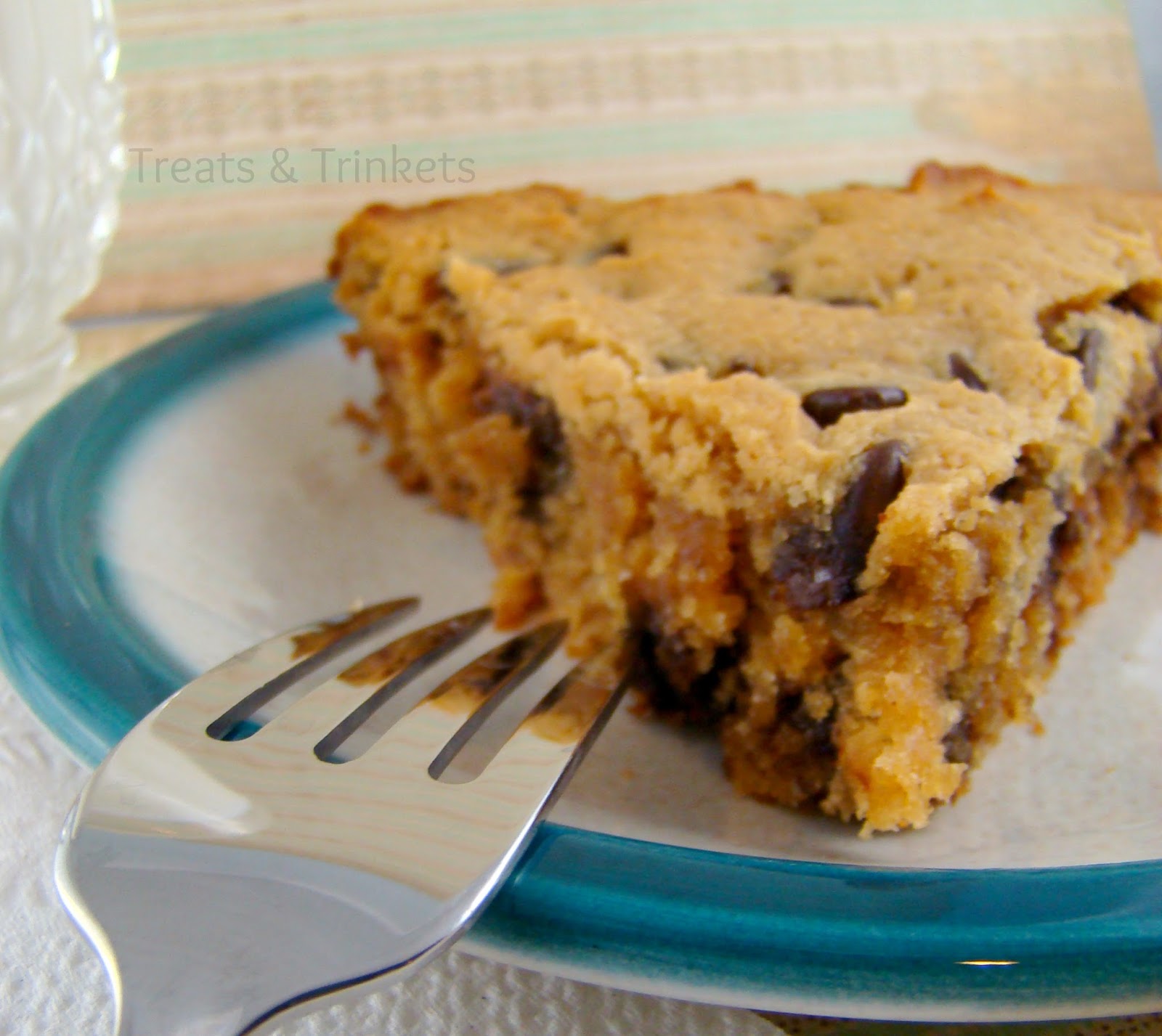 Treats & Trinkets Gluten Free Peanut Butter Chocolate Chip Cookie Cake