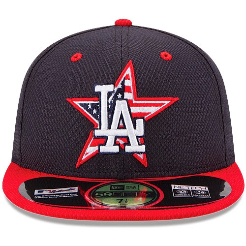 dodgers independence day hat