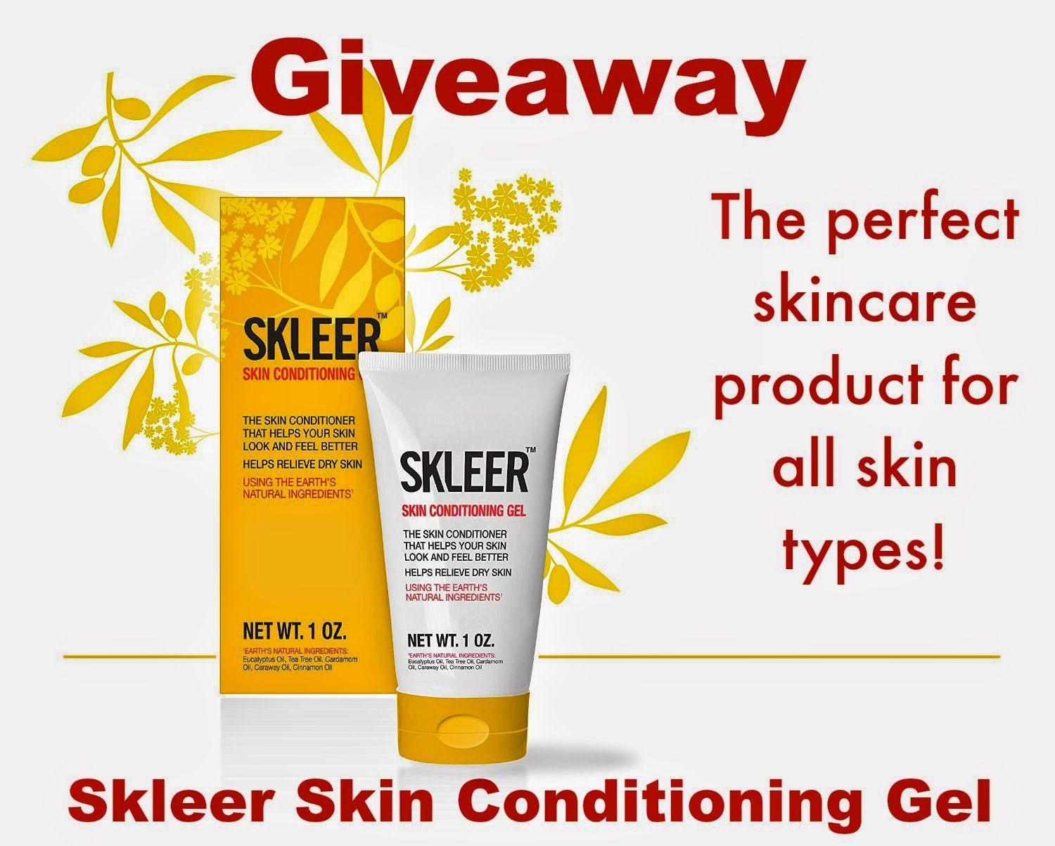 GlamRiver SKLEER Skin Conditioning Gel Review & Giveaway