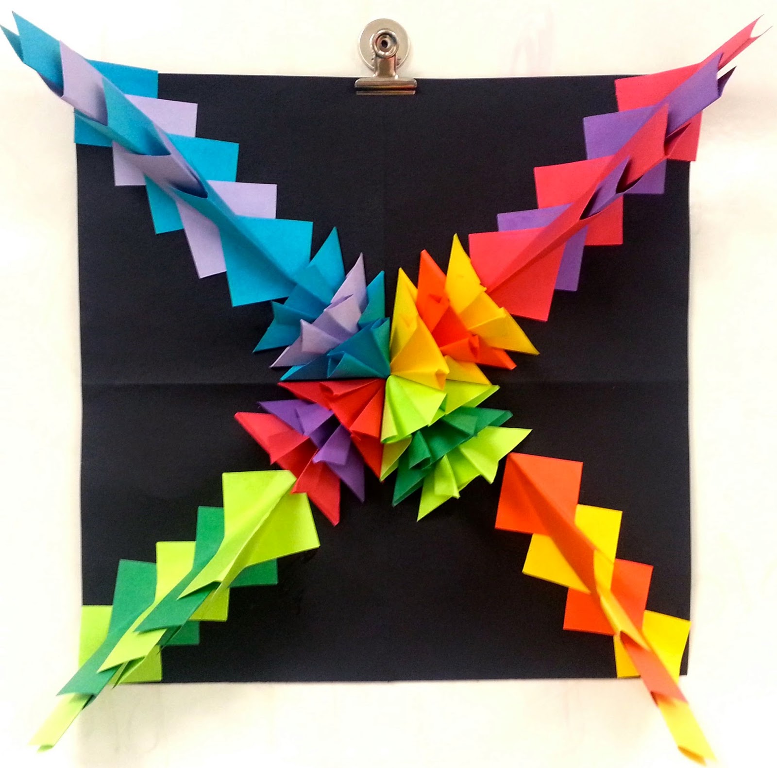 Art with Mrs. Nguyen (Gram) Radial Paper Relief Sculptures (4th/5th)