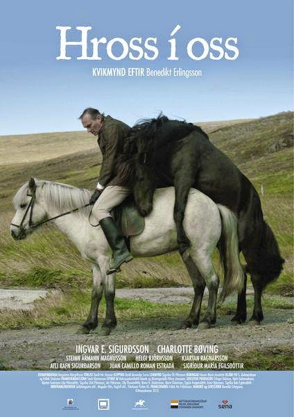 caballos, hombres, Benedikt, Erlingsson
