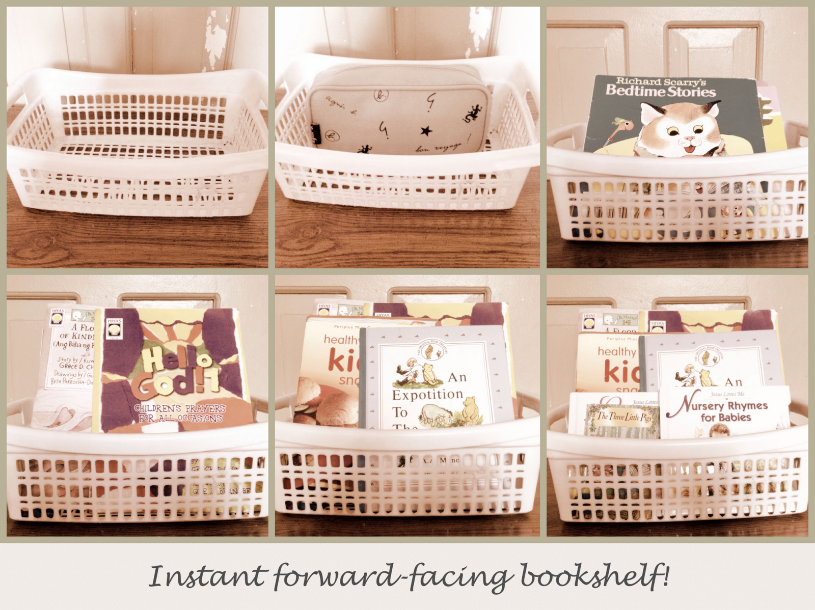 Family Style Instant Gratification Forward Facing Bookshelf