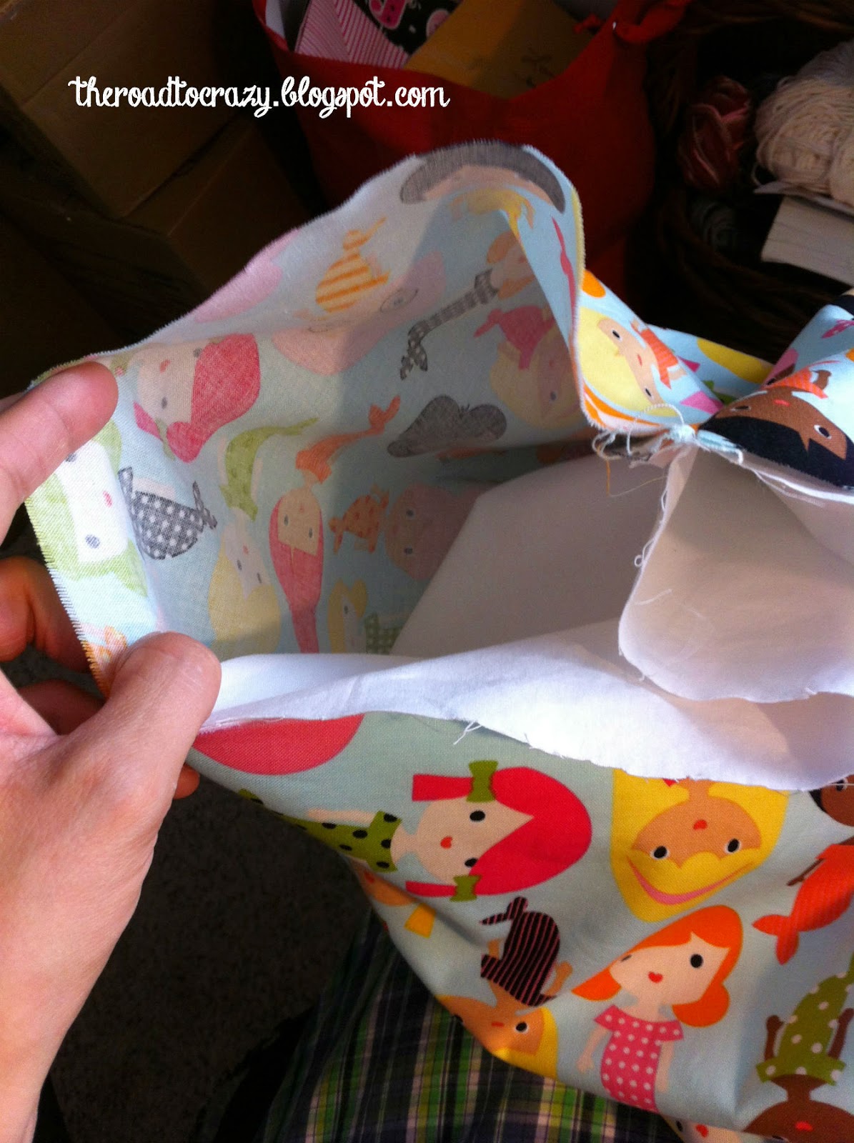 The Road to Crafty Kids' Toy Storage Part 2 Fabric Storage Cube Tutorial