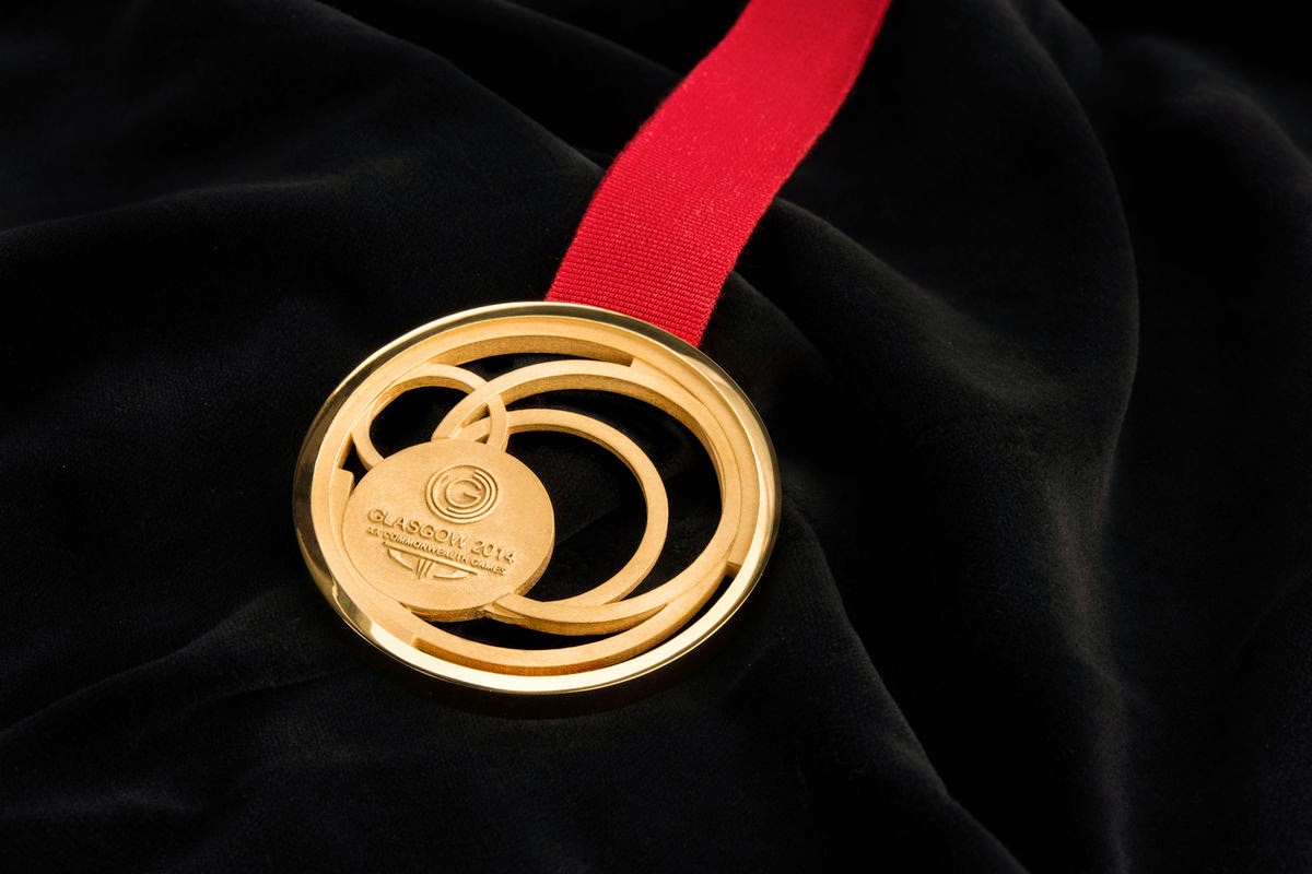 kmhouseindia 2014 Glasgow Commonwealth Games Medals Unveiled