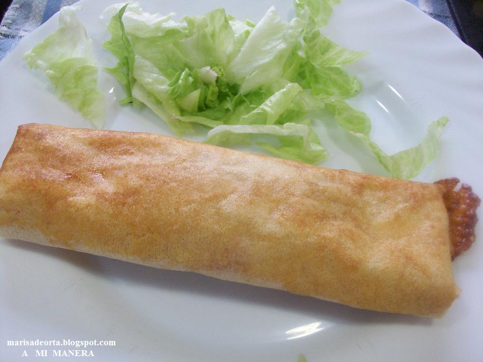 A mi manera FLAUTAS DE JAMÓN Y QUESO