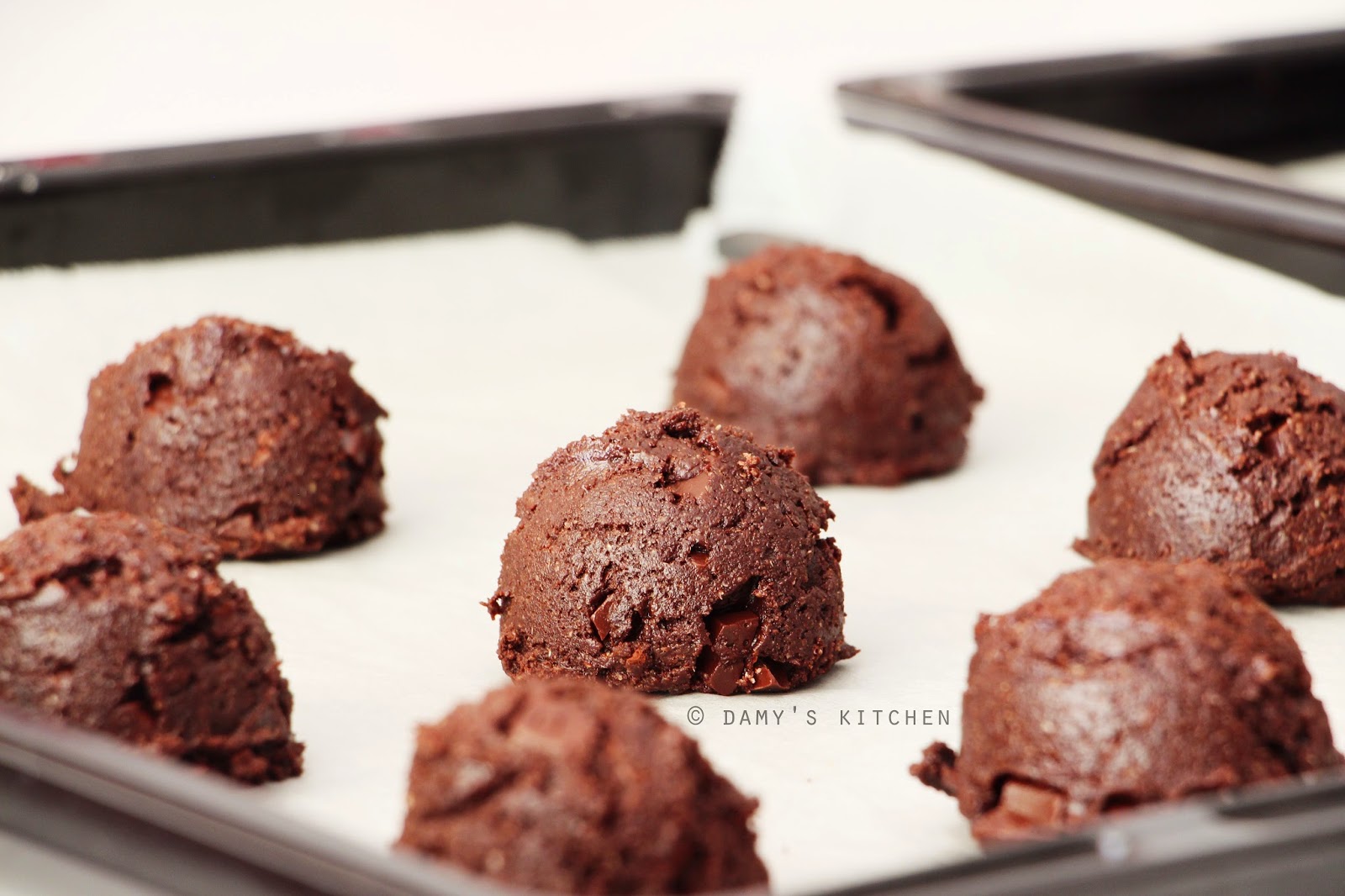 GLUTENSİZ ÇİKOLATALI KURABİYE Damy�s Kitchen