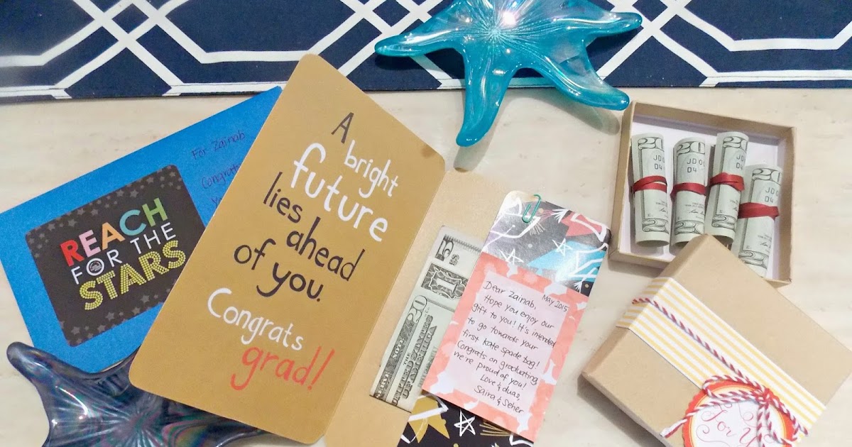 Simply in Control Graduation Cash Gift Ideas