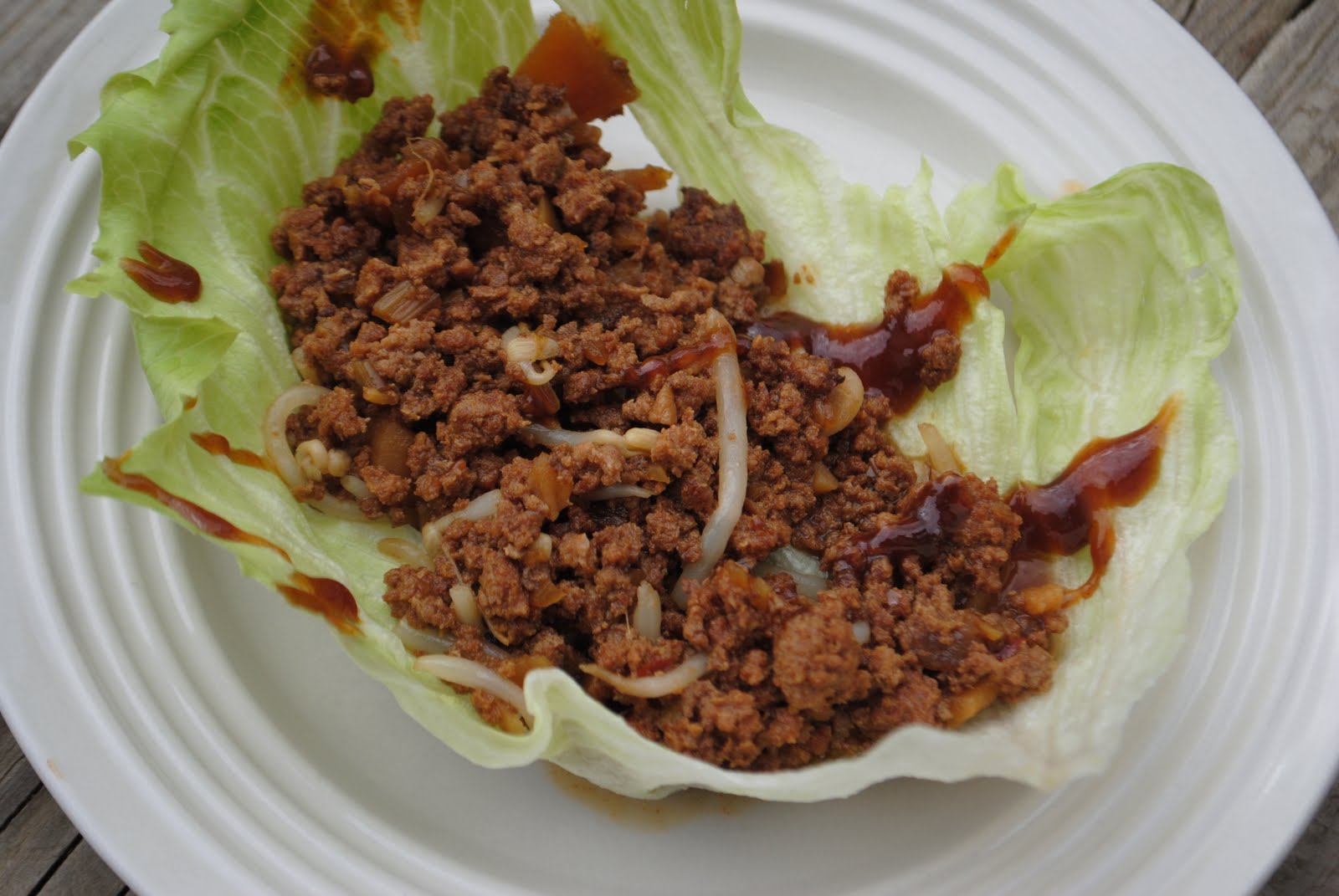 Crockpot Lettuce Wraps Shugary Sweets