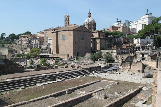 Basilica Julia was one of the great judicial buildings of the capital at Roman Forum in Rome, Italy Basilica Julia was one of the great judicial buildings of the capital at Roman Forum in Rome, Italy
