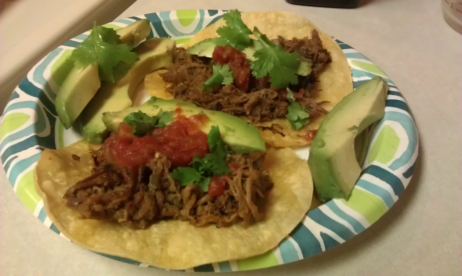 bcmom's kitchen Crock Pot Beef Carnitas Tacos