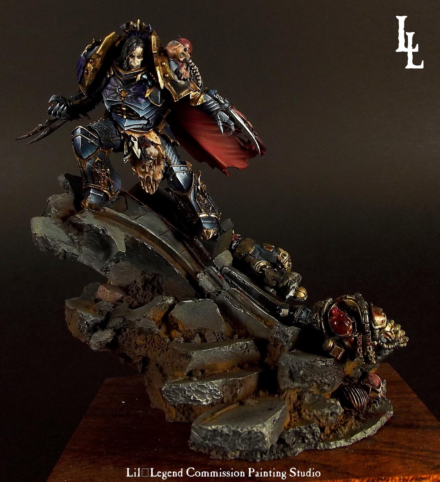 Konrad Curze The Night Haunter Primarch of the Night Lords Commission ...