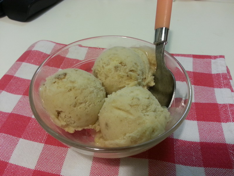 Gelato light alla banana Ricetta ed ingredienti dei Foodblogger italiani