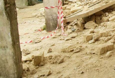 Κατέρρευσε ερειπωμένο κτίριο στη Γερμανού   Αχαΐα