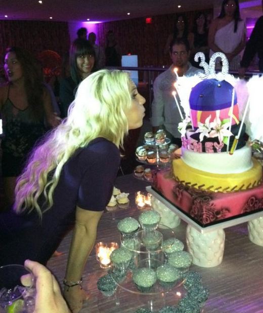Britney Spears birthday cake