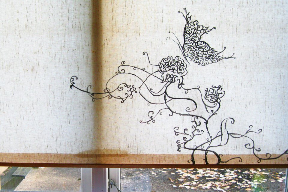 Maggie Murals Butterfly Wallpainting (Butterfly Mural)