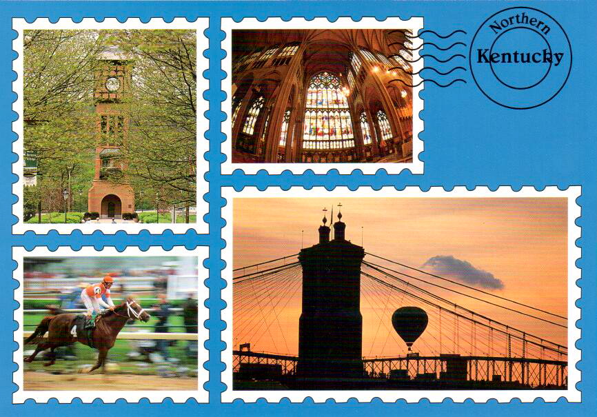 Around the States in 50 Postcards Our Beautiful Kentucky Postcards