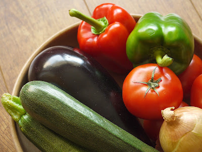 A variety of vegetables
