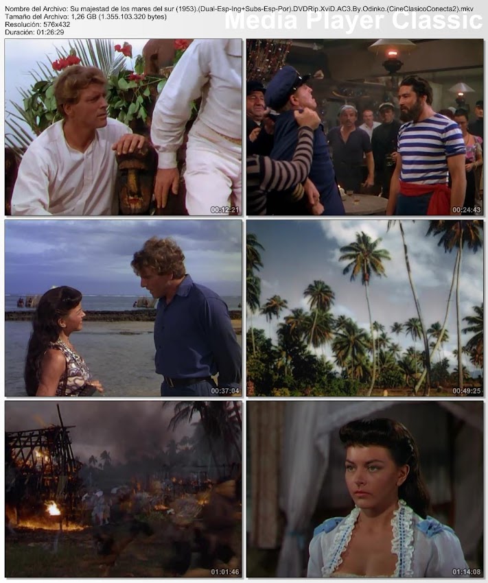 Capturas de la película: Su Majestad de los mares del sur Imagenes:Su Majestad de los mares del sur | 1954 | His Majesty O'Keefe