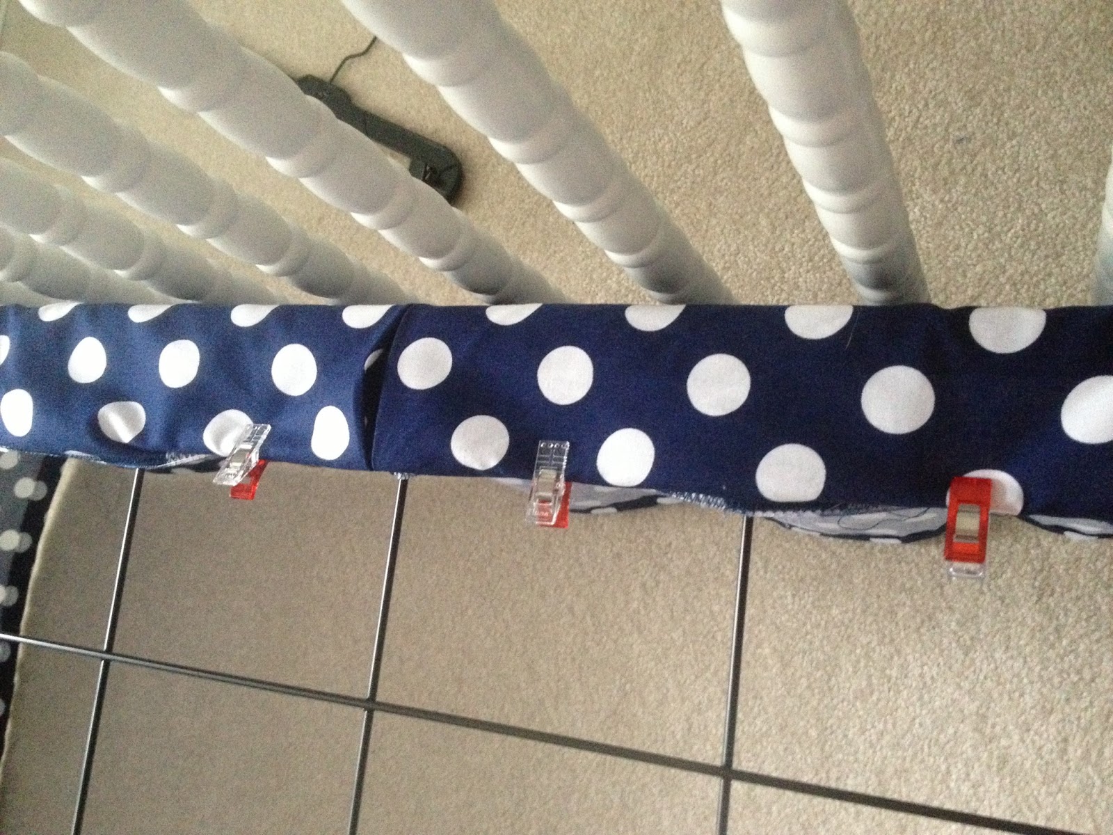 We Are Sew Happy! Quick and Easy Adjustable Pleated Crib Skirt