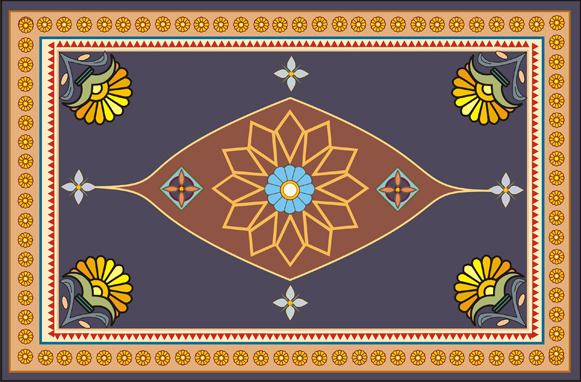 Neo Persian Empire Carpet Design Neo Persian Empire Carpet Design
