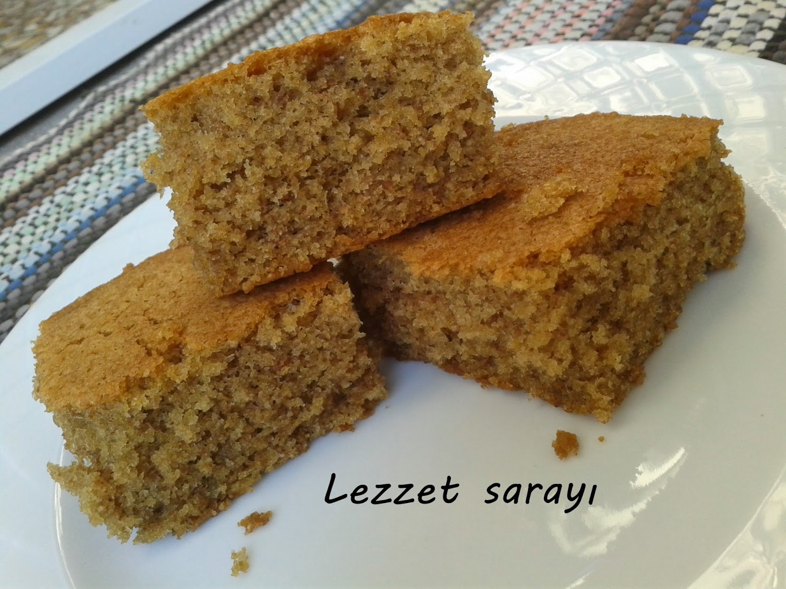 Çaylı Yulaflı Kek Lezzet sarayı