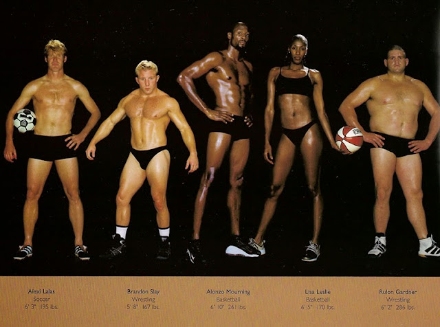 formas cuerpo mejores atletas del mundo comparados