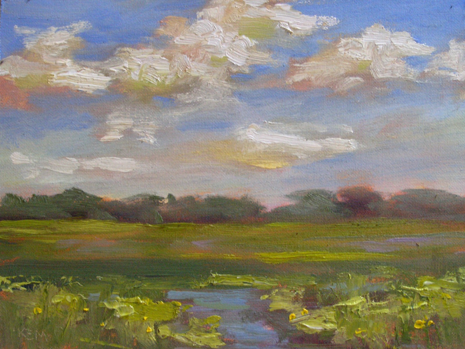 Painting My World A Great Idea for Plein Air Shade