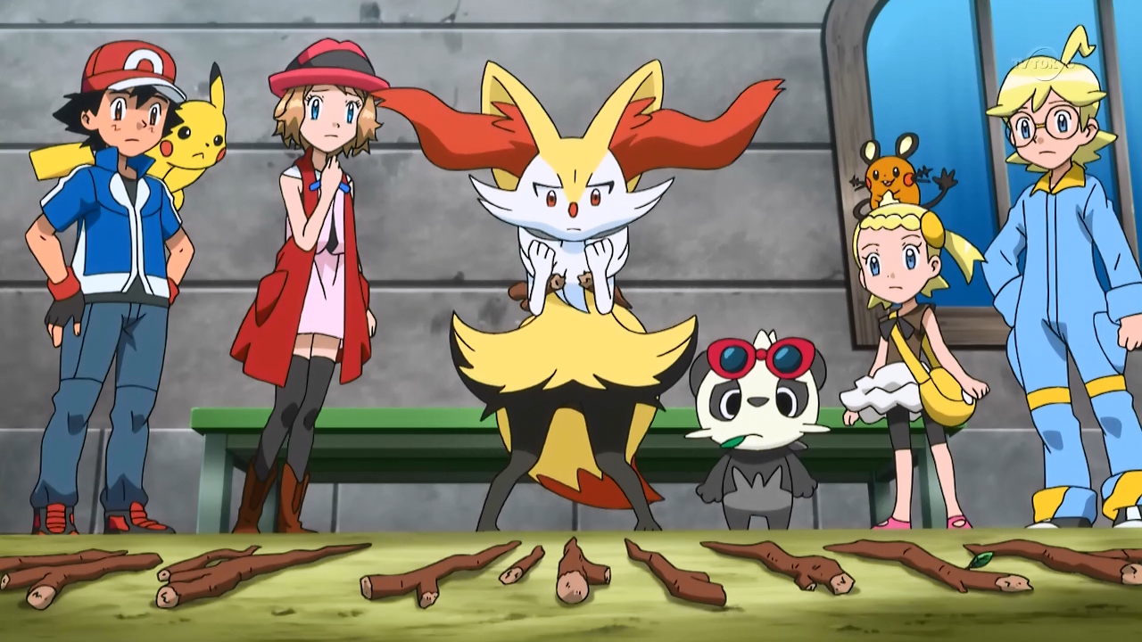 PocketMonsters Fansubs Pocket Monsters XY 085 A Broken Twig A Broken