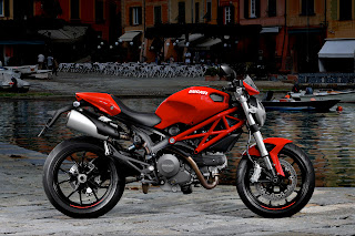 ducati motorcycle is very sweet