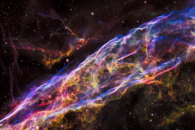 Туманность Вуаль  - остаток взрыва сверхновой