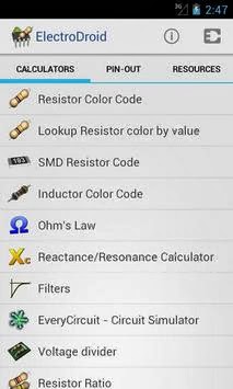 ElectroDroid Pro android apk - Screenshoot ElectroDroid Pro android apk - Screenshoot