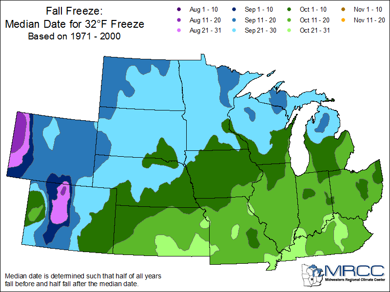 CapitalClimate Northern Minnesota's Coldest Temperature So Early in Season