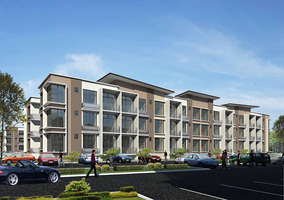 Lite View Park Miri, 3 Storey Apartment Miri Property Market