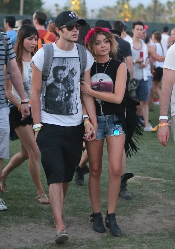 Sarah Hyland at the 2014 Coachella Music and Arts Festival