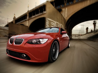 Red BMW