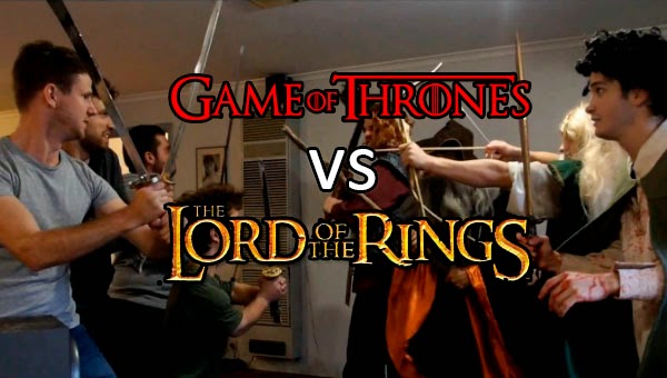Game of Thrones vs The Lord of The Ring Game of Thrones vs The Lord of The Ring