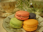 Tea and macarons